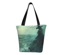 FBGHHTY The Sea Witch - Bolso de hombro ligero para mujer, diseño de bruja marina