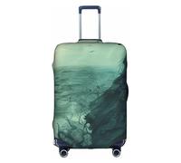 Fbghhty The Sea Witch - Funda universal para maleta de viaje, elástica, impermeable, a prueba de polvo, White, S, Organizador de bolsas