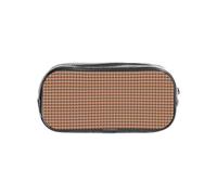 Fbghhty Tulip Garden Print - Estuche transparente para lápices para estudiantes, niños y niñas