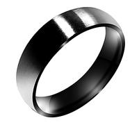 FBHDKJNFG Anillo de bodas, anillo de compromiso, anillo de c Anillo de boda y promesa de titanio negro en varios anchos