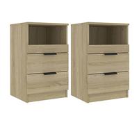 FBHDKJNFG for Bedroom Stylish End Side Table with Lights Premium Nightstand(E,RIGHT-30 * 40 * 48CM)