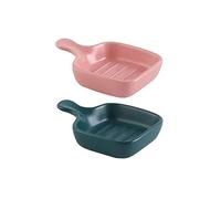 FBHDKJNFG Keramik-Soßenschälchen Ceramic Dip Bowls Set with Handle For Soy Sauce Vinegar Seasoning Ketchup In Multicolor(H)