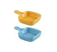FBHDKJNFG Keramik-Soßenschälchen Ceramic Dip Bowls Set with Handle For Soy Sauce Vinegar Seasoning Ketchup In Multicolor(I)