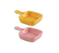 FBHDKJNFG Keramik-Soßenschälchen Ceramic Dip Bowls Set with Handle For Soy Sauce Vinegar Seasoning Ketchup In Multicolor(G)
