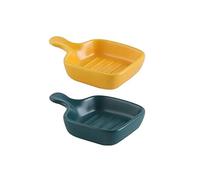 FBHDKJNFG Keramik-Soßenschälchen Ceramic Dip Bowls Set with Handle For Soy Sauce Vinegar Seasoning Ketchup In Multicolor(E)
