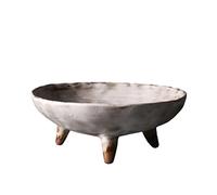 FBHDKJNFG Keramik-Soßenschälchen Ceramic Kitchen Pedestal Fruit Bowl Multicolor(White)