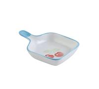FBHDKJNFG Keramik-Soßenschälchen Ceramic Soy Saucer and Dip Bowls Set with Handle For Vinegar Seasoning Multicolor(B)