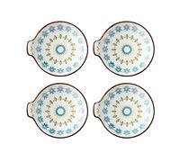 FBHDKJNFG Keramik-Soßenschälchen Dish and Plate For Dipping Vinegar Sauce Seasoning Pickle Snack Multicolor(M)