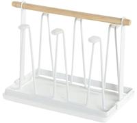 FBHFSUIEF Árbol for tazas, 1 pieza, soporte for con drenaje, estante for escurrir, de metal for árbol, escurridor, rejilla for secar, filtro agua, almacenamiento for botellas, secado