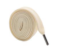 FBHFSUIEF Cordones elásticos, cordones for botas, planos de 18mm con punta Metal negro, zapatos informales for hombres/mujeres, accesorios for 70cm-180cm(Light Yellow,140cm)