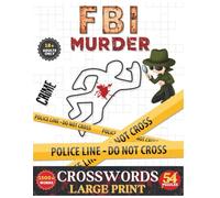 FBI Crossword Book: Criminal Minds, and Detective Themes in 50+ Challenging Puzzles