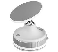 Fbinys 360 Adjustable Holder - Vacuum Magnetic Car Phone Mount, Suction Cup Cradle with Portable Phone Stand, Car Interior Accessory for Smartphones, Navigation, and Hands-Free Use