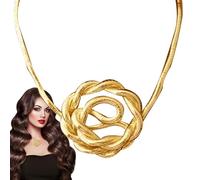 Fbinys Bendable Snake Necklace - Flexible Snake Chain Jewelry, Cool Costume Accessory, Bendable Necklace for Family, Friends, Valentine’s Day, Unique Gift, Stylish Statement Piece