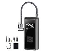 Fbinys Bomba de Aire para Coche eléctrico, Inflador de neumáticos para Coche eléctrico - Compresor de Aire portátil - Inflador de neumáticos portátil inalámbrico Digital para la eficiencia del