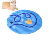 Fbinys Cat Toys Indoor, Lightweight and Portable Play Mat Cat Toy, Safe & Comfortable Pet Game, Pet-Friendly Materials, Long-Lasting Interactive Supplies for Kittens 28.54x28.54x0.39 Inch