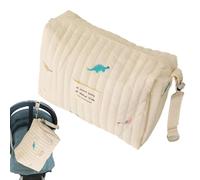 Fbinys Cute Diaper Bag, Large Capacity Nappy Pouch, Baby Stroller Organizer with Storage Pockets, Reusable and Lightweight Travel, Necessary for Babies & Parents