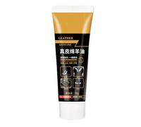 Fbinys de oveja de restauración, acondicionador para el cuidado del cuero, pulidor de cuero de 78 g con nutrición profunda, limpiador de cuerro con natural, tratamiento de cuerro conn acabado