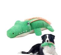 Fbinys Dog Plush Toys, Stuffed Toys Dogs, Cute Crocodile Pet Supplies, Teething Bite-Resistant Stuffed Animal for Keeping Puppies Busy and Entertained, 14.57x6.3x2.76 Inches