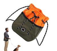 Fbinys Dog Training Treat Pouch, Waterproof Puppy Treat Bag, Dog Treat Pouch Shoulder Bag, Large Capacity Dog Treat Bag, Poop Bag Dispenser Pouch, Dog Treat Bag for Walking, Pet Training Treat Bag