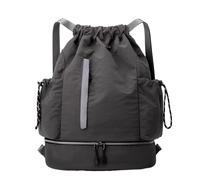 Fbinys Drawstring Gym Bag, Lightweight Hikings Backpack, Large Capacity Basketball Sackpack, Travel Shoulder Bag for Hiking, Football, Camping, Travels, 18.11x13.39x5.91 inches