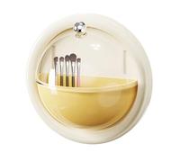 Fbinys Estante de pared para perfumes, estante de exhibición de fragancias, con compartimentos giratorios, organizador de botellas de muestras de perfume | para tocador, hogar, dormitorio, apartamento