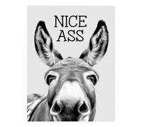 Fbinys Funny Animal Wall Art, Rustic Abstract Farmhouse Middle Ages Pictures, Bathroom Posters Wall Painting with Whimsical Design, Perfect for Home, Dorm, Office, Apartment, Hotel or Washbasin