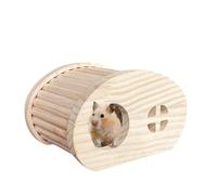 Fbinys Hamster House Bed, Hamster Habitat Bed House, Cage Toy House For Hamsters, Small Animal, Hamster House Habitat Decor, Mice and Gerbil House Bed, Cozy Hamster Bed, Hamster House For Cage, Durab