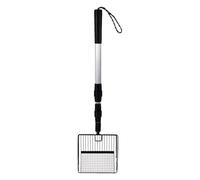 Fbinys Portable Chicken Coop Rake, Stretchable Coops Cleaning Tools, Animal Tool Accessories, Poop Shovel for Separating Poops, Debris from Sand Remover 5.51x5.51 Inch