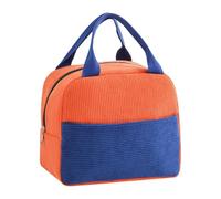 Fbinys Portable Thermal Lunch Bag, Reusable Insulated Food Storage Tote, Lightweight Snack Cooler Bag with Large Capacity and Secure Zipper, Meal Carrier for Work School Travel Picnic Adults Kids