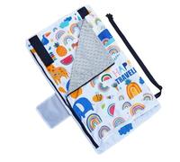 Fbinys Toddler Plane Bed, Kids Airplane Seat Extender, Soft Sleeping Hammock, Portable Travel Accessories for Flights, Trains, Camping, Outdoor Trips, Vacations, Boys, Girls, 17.32x31.1 Inches