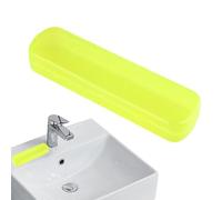 Fbinys Travel Toothbrush Holder, Portable Tooth Brush Box, Leakproof Hygienic Storage Case, Compact Ventilated Design, 1 Piece, Ideal for Travel, Camping, RV, Road Trip, Sink, Vanity Use