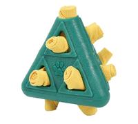 Fbinys Treat Dispensing Toy, Puzzle Chew Ball, Pyramid Shape Design, Interactive Aid, Ideal for Small, Medium, Large Dogs, Puppy Training, Solo Play, 5.28x4.72x4.72 Inches