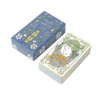 Fbinys XCards Di Tarocchi - 78 Carte per La Di Game per La Divinazione, Fortune Raking with Function, Oracle Cards For Adults Adolescenti, Materiale Cartaceo, Box Di Archiviazione Pronto per Il