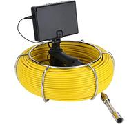 FBITE Endoscopio Industrial portátil 20M/30M 4,3 Pulgadas 17mm Tubo de Drenaje Industrial de Mano inspección de alcantarillado cámara de vídeo endoscopio IP68 Impermeable 8 Uds