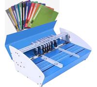 FBJAMZ Cortadora de Papel eléctrica, máquina hendidora con Profundidad Ajustable, máquina Multifuncional 3 en 1 para marcar y marcar Papel ranurado para oficinas y agencias. (460mm)