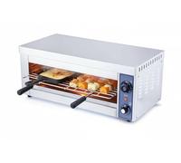 FBJAMZ Fundidor de Queso eléctrico, Parrilla Comercial de sobremesa o de Pared con Temporizador de 30 Minutos, 3 Niveles de Calor, Ideal para raclette de filetes.
