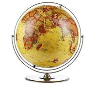 FBJAMZ Globo terráqueo Giratorio Grande y fácil de Leer, Ideal para el Estudio en la Oficina, Adorno Decorativo Ideal para entusiastas de la geografía.