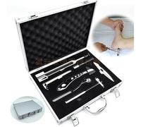 FBJAMZ Kit De Martillo Neurológico, Martillo De Percusión, Juego De Martillo Médico De Reflejos Neurológicos, para Pruebas De Pinprick, Reflejos Tendinosos