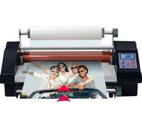 FBJAMZ Máquina laminadora de Rollo frío en Caliente, laminadora de película de Rollo en frío A4 / A3 Máquina laminadora de una y Dos Caras