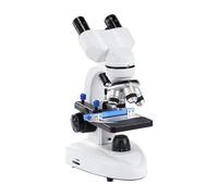 FBJAMZ Microscopio Binocular de protección Ocular 2000X Experimento Microscopio Giratorio de 60 ° de Alta Potencia