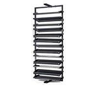 FBJAMZ Organizador de Estante de Zapatos Giratorio de Metal de 360 ° para Armario de Zapatos, Organizador de Estante Vertical para Armario de Dormitorio pequeño, 13 Pisos