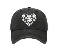 FBKKFCL Gorra de béisbol con Estampado de Garras de Amor, Tapa Retro Ligera y Lavable, Ajustable Tanto para Hombres como para Mujeres