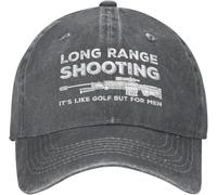 FBKKFCL Sombrero Gracioso, Tiro a Larga Distancia, es como el Golf, Pero para los Hombres, Sombrero de Hombre, Sombreros de Padre, Gorras chulas