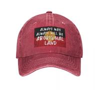 FBKKFCL Voté Que sí, Siempre FUI, Siempre será Gorra de béisbol aborigen de Tierra, Gorra Vintage de algodón Desgastado, Gorro de Exterior sin Estructura.