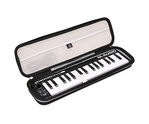 FBLFOBELI Funda de transporte rígida de EVA para teclado M Audio Keystation Mini 32 MK3 Ultra portátil Mini USB MIDI (Solo funda) (nuevo)