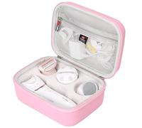 FBLFOBELI Funda rígida de almacenamiento compatible con afeitadora Philips Epilator Series 8000 5 en 1 para mujer BRE740/14, bolsa protectora de EVA para transporte (solo funda), Negro -