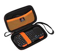 FBLFOBELI Funda rígida de EVA compatible con teclado Fosmon Mini Bluetooth QWERTY y bolsa de almacenamiento portátil de viaje (solo funda)