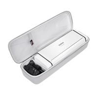 FBLFOBELI Funda rígida de transporte de viaje para escáner de escritorio compacto inalámbrico Brother ADS-1250W / ADS-1700W / ADS-1800W / ADS-1200 / ADS-1300, bolsa de almacenamiento protectora (solo