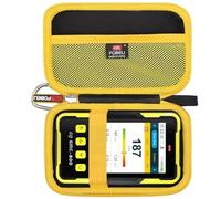 FBLFOBELI Funda rígida para GQ GMC-800/GMC-320S/GMC-300S/GMC-300E/GMC-600 PRO/FNIRSI GC-01 Geiger, contador de radiación nuclear (negro y amarillo)