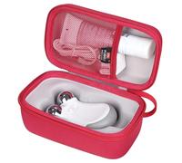 FBLFOBELI Hunvva EP-300 - Estuche rígido de viaje para kit de iniciación NuFACE MINI+, dispositivo facial de microcorriente (solo funda) (rojo rosa)